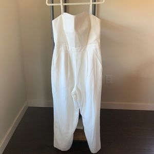 Jill Stuart White Jumpsuit Size 12